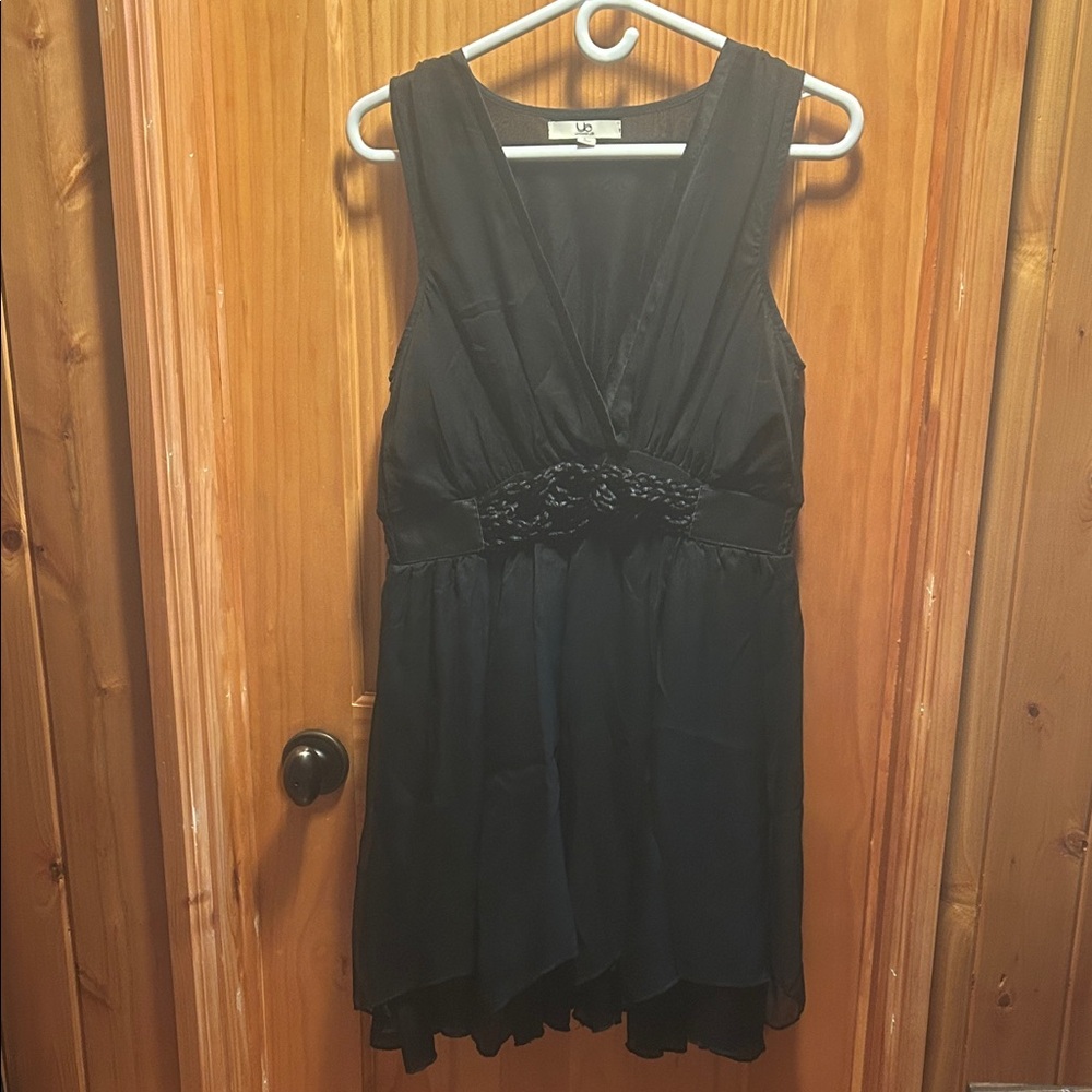 Ya LOS ANGELES - Black Sleeveless Mini Dress - Large